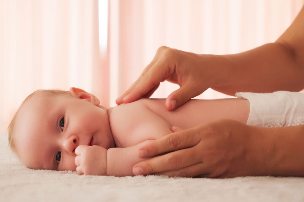 massage bébé