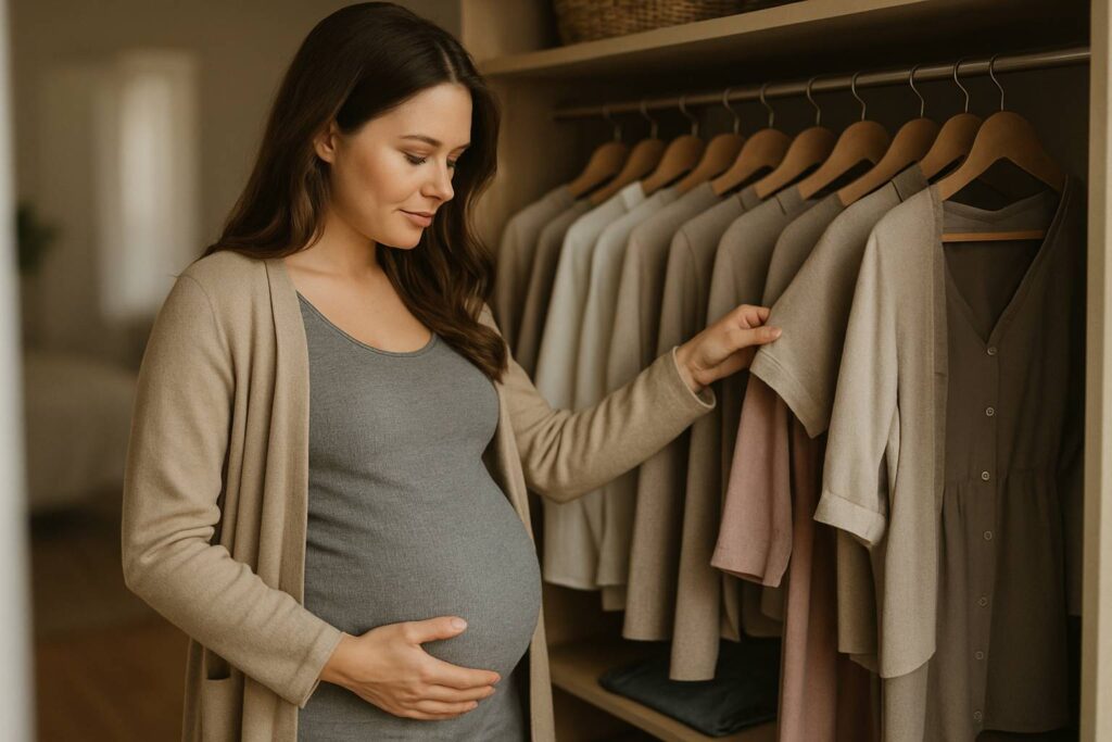 Comment créer un dressing capsule pour la grossesse et la maternité