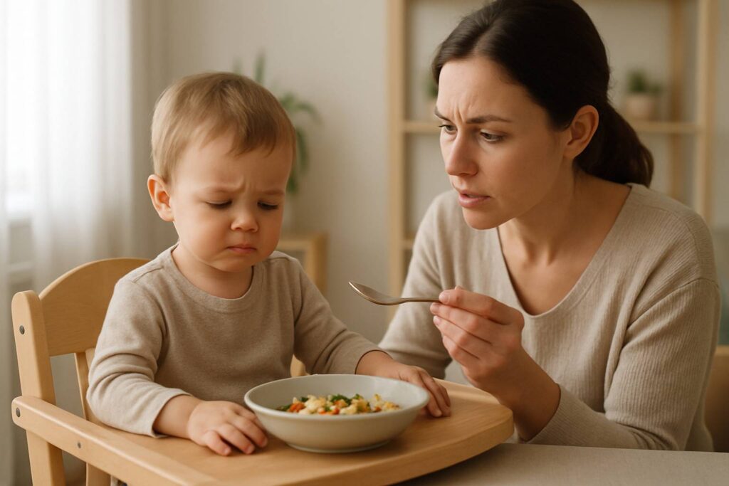 La perte d’appétit chez le bébé et le jeune enfant