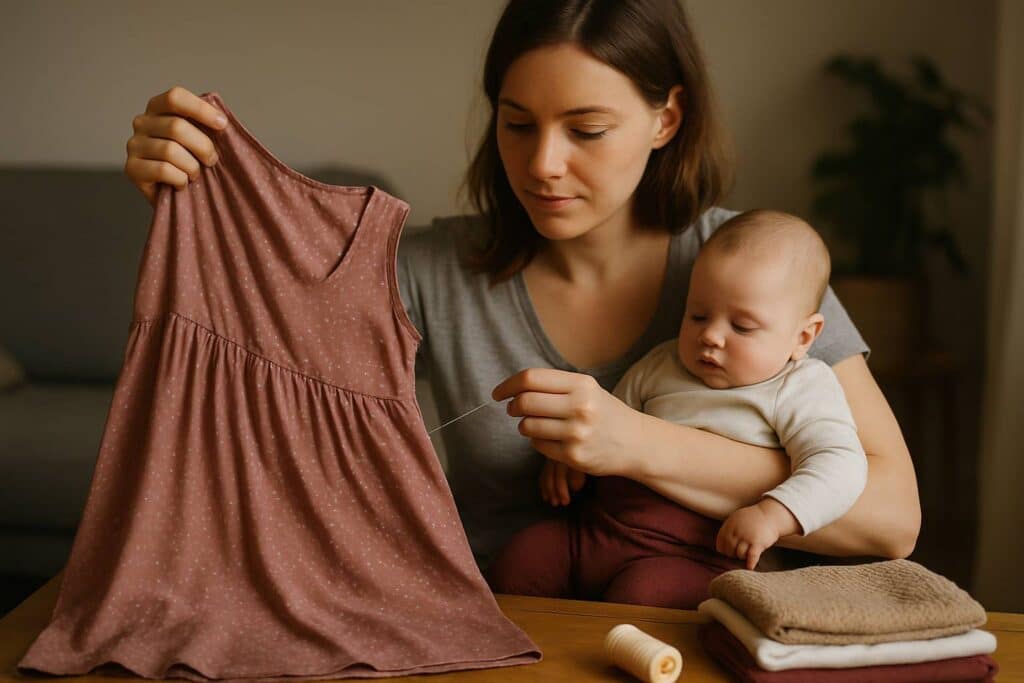 Les meilleures astuces pour recycler ses vêtements de grossesse après la naissance