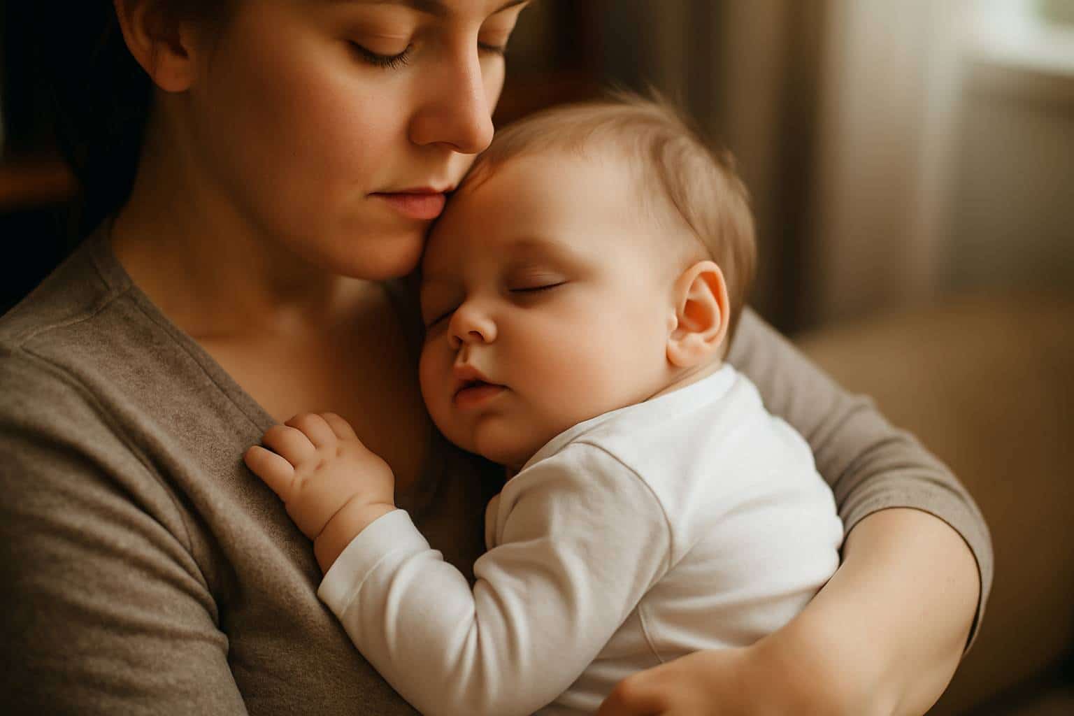 Sommeil : bébé ne dort que dans les bras, que faire ?