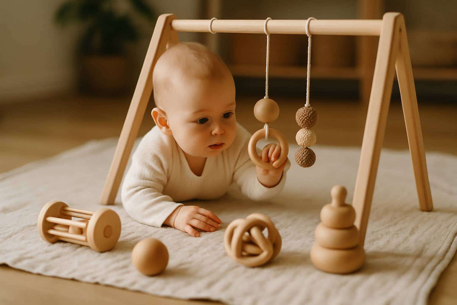 Les essentiels du matériel montessori pour éveiller bébé dès la maison